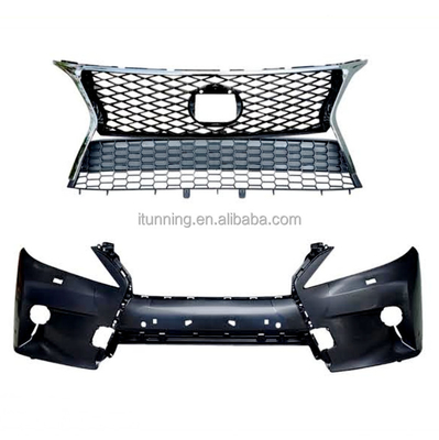 Front Bumper Vehicle Spare Parts For Lexus RX350 2009 Upgrade To 2012 To 2015 Grille Fog Lamp Frame Headlight Headlamp